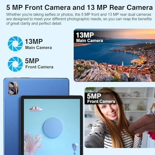 Tablet Android Meberry M7 - ALMACENAMIENTO 256GB - RAM 16GB - AZUL