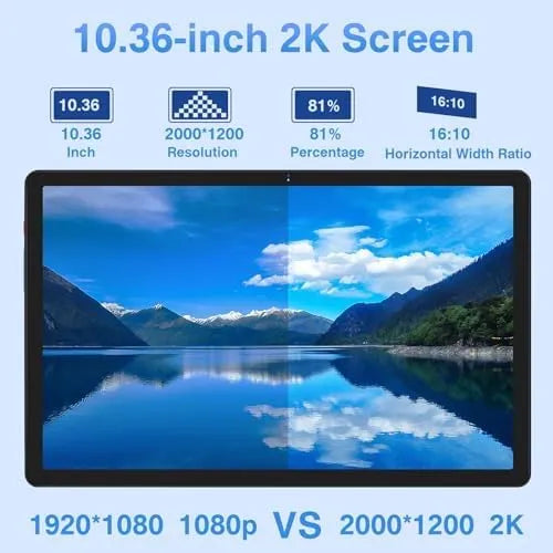 Tablet Android Meberry M7 - ALMACENAMIENTO 256GB - RAM 16GB - AZUL