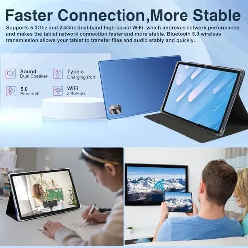 Tablet Android Meberry M7 - ALMACENAMIENTO 256GB - RAM 16GB - AZUL