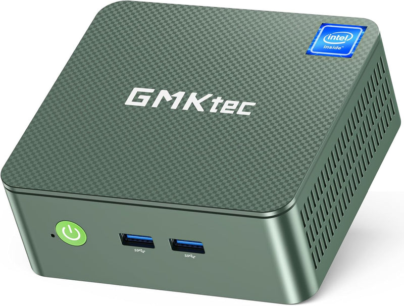 Mini PC GMKTec - Procesador Intel LAKE N100 3.4Ghz - 8GB DDR4 RAM - Disco SSD 256GB - Video 4K - Windows 11 Pro