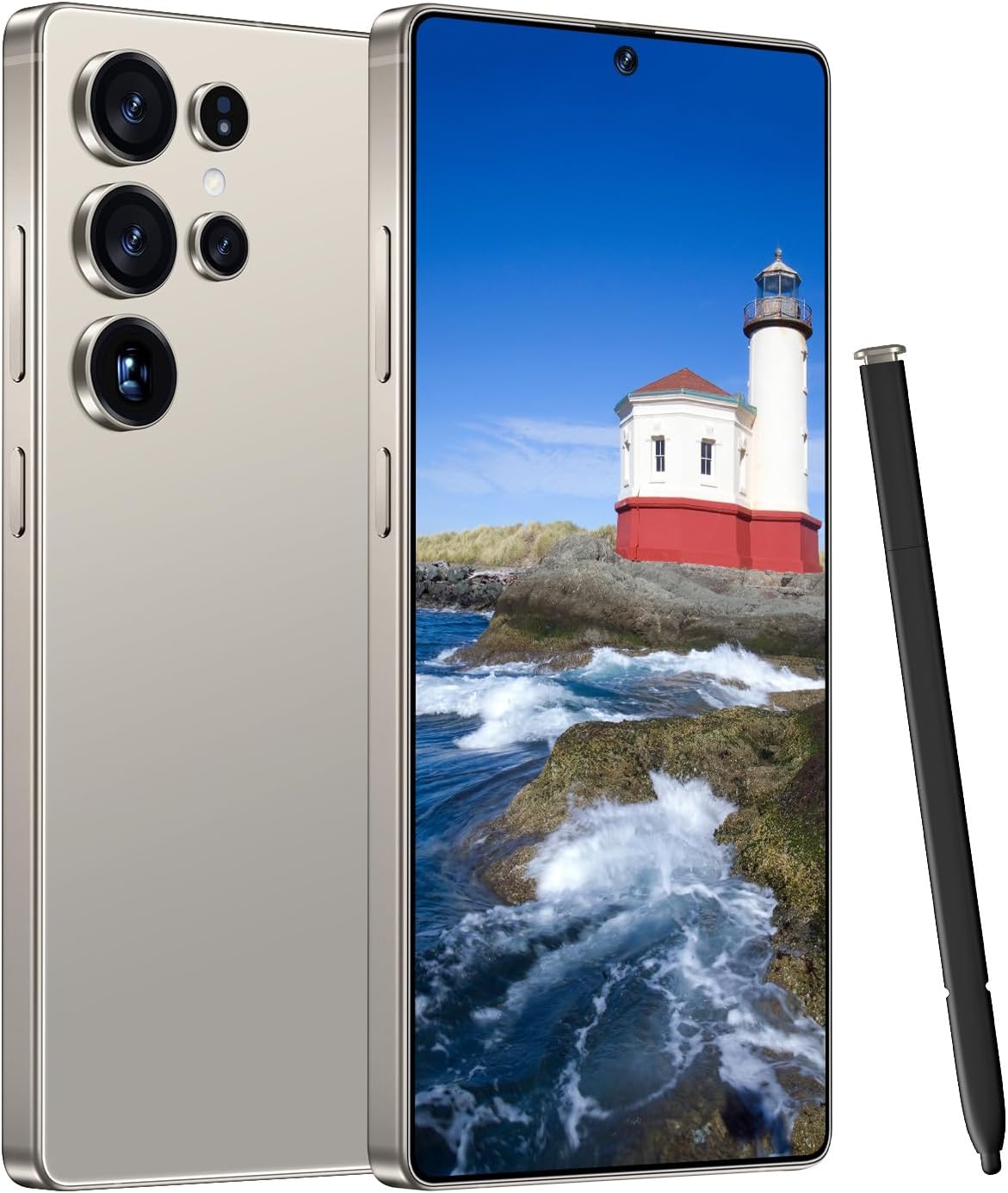 CELULAR I25 ULTRA 5G ANDROID DUAL 6.99", 16GB, 512GB TITANIUM, GRAY