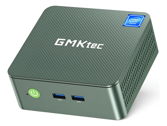 Mini PC GMKTEC- Procesador Intel Lake N100 - Memoria 8gb Ddr - Disco 256gb Ssd - FULL HD