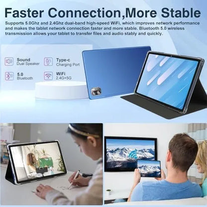 Tablet Android Meberry M7 - ALMACENAMIENTO 256GB - RAM 16GB - AZUL