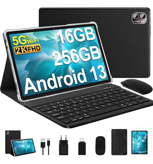 Tablet Android Meberry M7 - ALMACENAMIENTO 256GB - RAM 16GB - AZUL