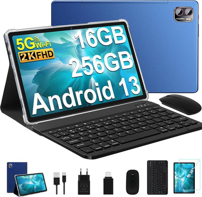 Tablet Android Meberry M7 - ALMACENAMIENTO 256GB - RAM 16GB - AZUL
