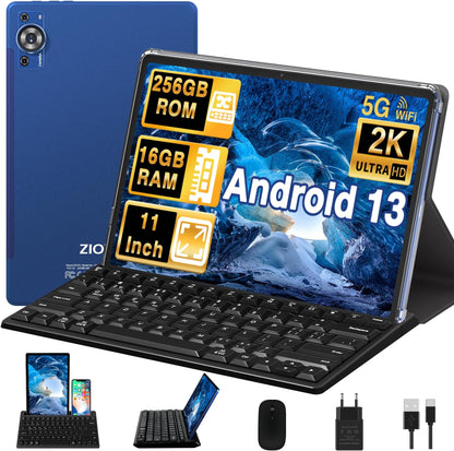 Tablet Android Meberry M7 - ALMACENAMIENTO 256GB - RAM 16GB - AZUL