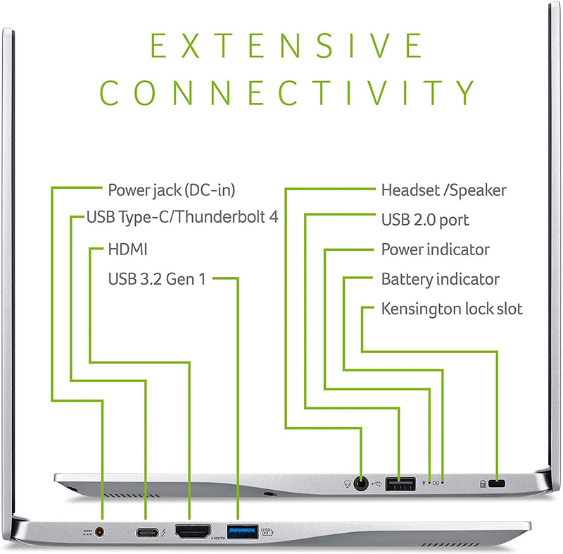 Acer Swift 3 Interl Evo - 14" - Intel Core i7 - Full HD - INtel Iris X3e Graphics - 8GB - 256 GB NvMe SSD