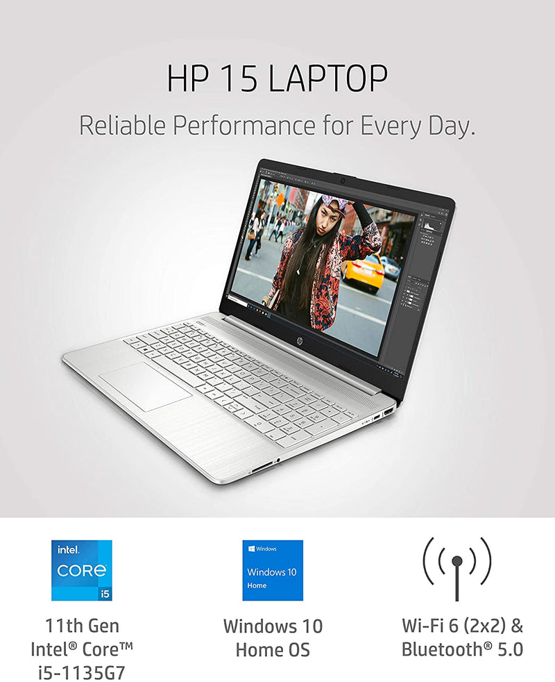 HP ‎15 - Intel Core i5-1135G7 11Gen - 8GB RAM - 256 GB SSD - FULL HD 15.6"